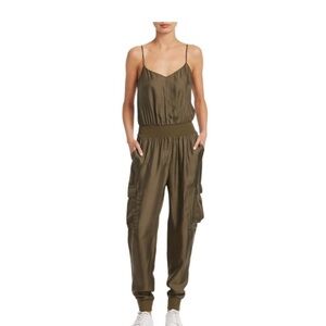 Elegant Olive Women's Jumpsuit